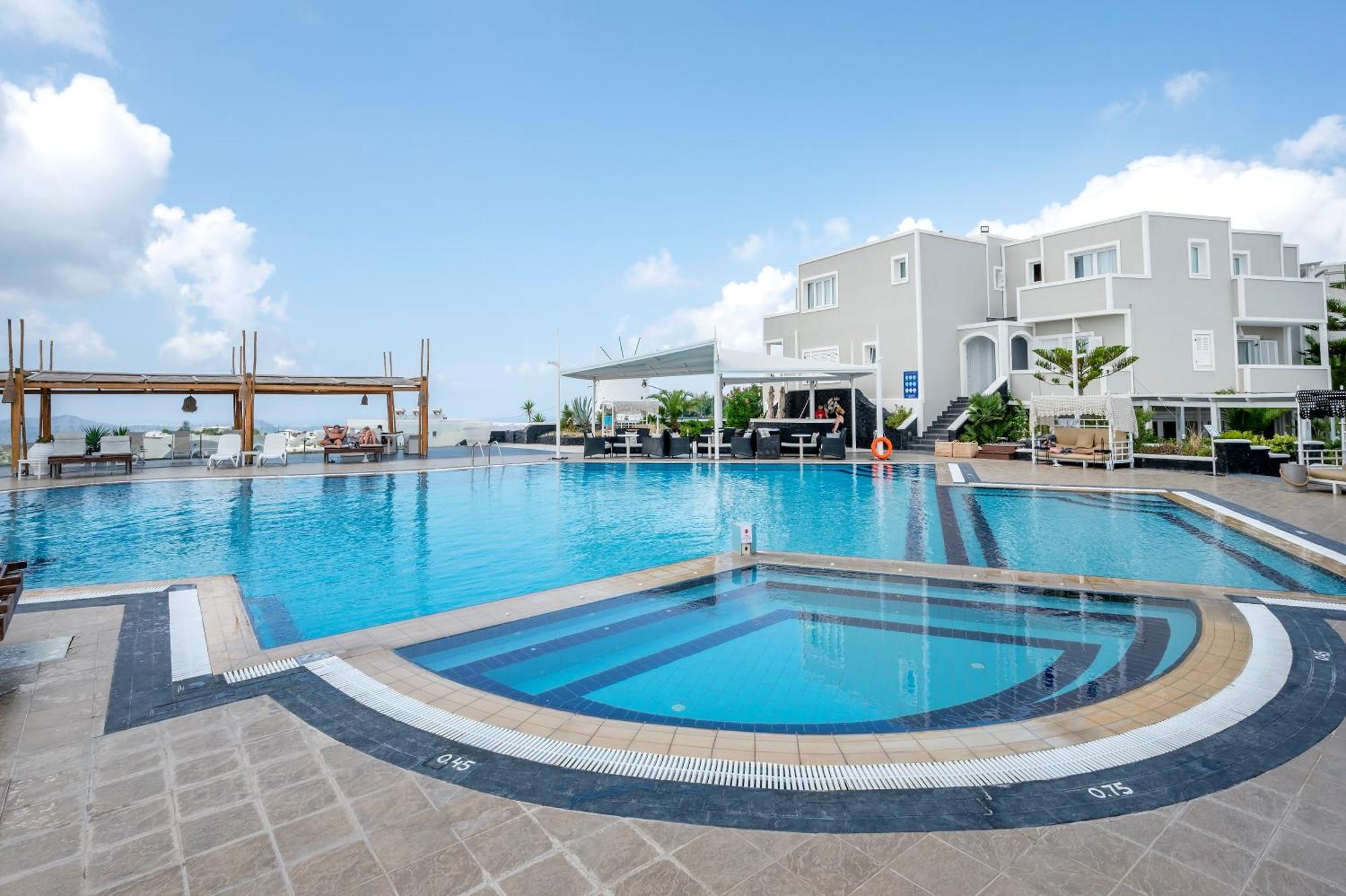 Orizontes Hotel Santorini Pýrgos Exterior foto